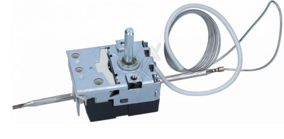 Originaler Amica Thermostat EGO 2, Teilnummer 55.17069.140, sichtbar auf dem Bild in weißem Gehäuse.