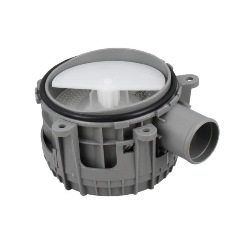Bauknecht Beko Ventil mit Modellnummer 1784700100, silberfarben, sichtbarer Ventilmechanismus für Haushaltsgeräte