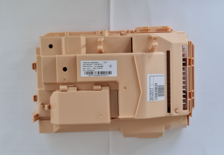 Bauknecht Modul Progr.Nucleus 769991584610, technisches Bauteil für Haushaltsgeräte, auf weißem Hintergrund.