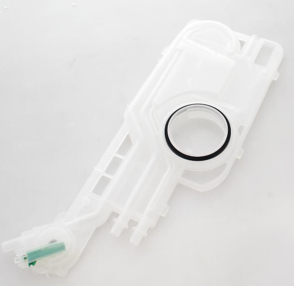 Original Bauknecht Wassertasche mit Luftfalle und Turbine für Geschirrspüler, Ersatzteil, Detailaufnahme
