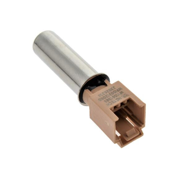 Bauknecht Sensor Temperaturfühler NTC 481010906691, elektrischer Temperaturfühler für Haushaltsgeräte, in schwarzem Gehäuse