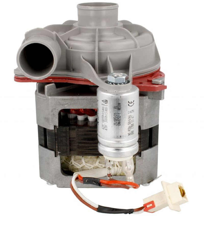 Beko IC-26225 Umwälzpumpe, 90W, Originalersatzteil für Bauknecht, zeigt die Pumpe mit Anschluss und Kabel.