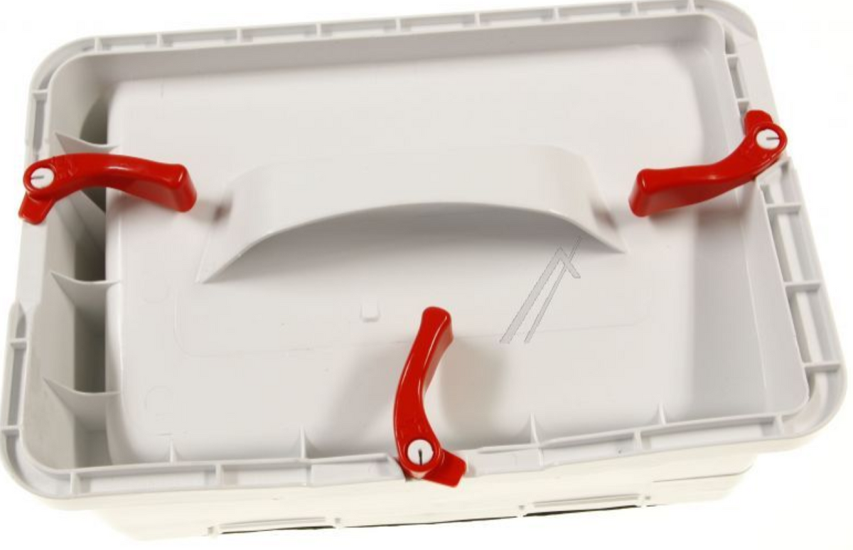 Beko Filter-Schublade Modell 2977430200, passend für Kühlschrank, klare Sicht auf den Filtereinsatz in der Schublade