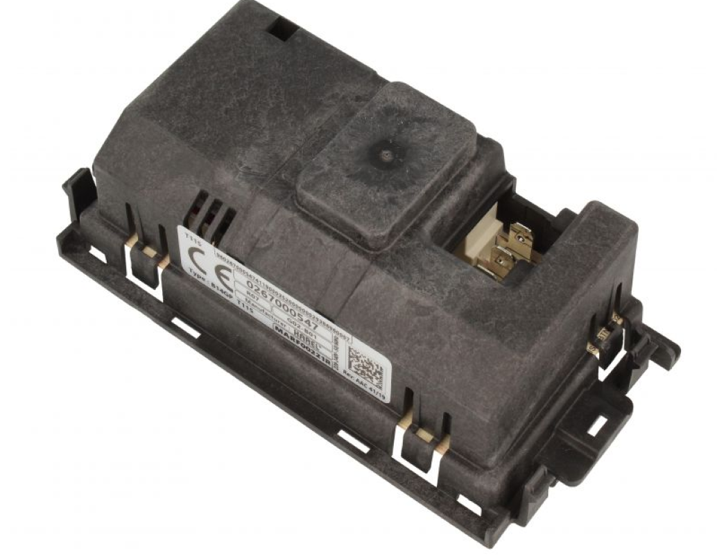 Original Beko GOOD Programmschaltwerk 267000547, elektronisches Bauteil für Waschmaschinen, sichtbar auf dem Bild.