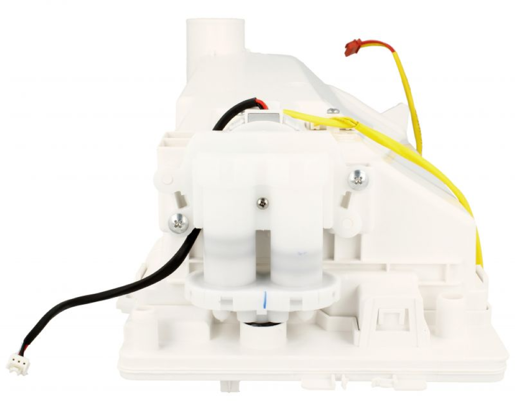 Automatischer Gorenje Seifenspender von ElectroPiece, weißes Gehäuse und Berührungsloses Spülsystem, für Küche oder Bad.