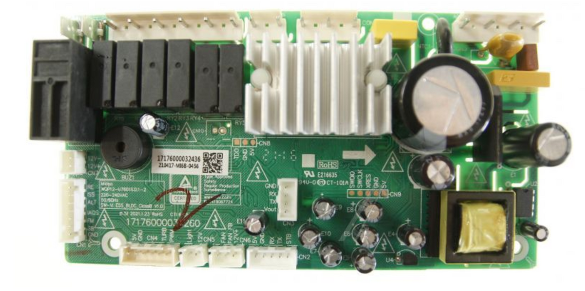 Gorenje Kontrolleinheit 855504, elektronische Steuerungseinheit für Haushaltsgeräte, sichtbar in der Produktabbildung