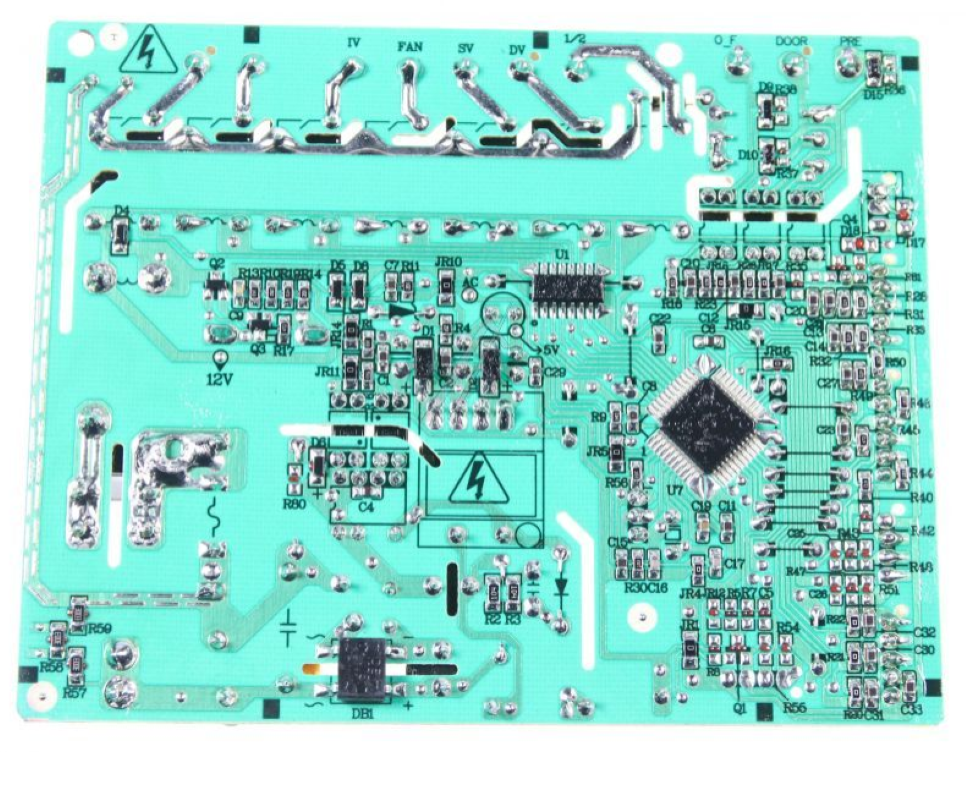 Gorenje Elektronik Kontrolleinheit 865579, technische Steuerungseinheit für Haushaltsgeräte, sichtbar in der Abbildung
