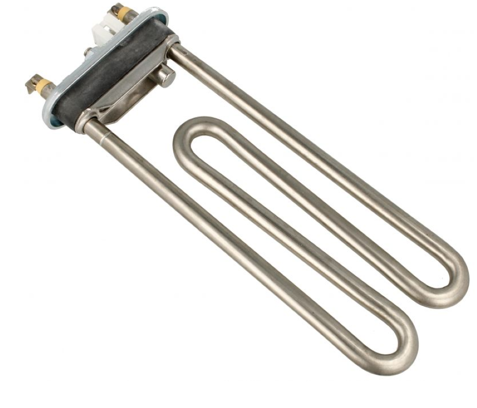 Gorenje Heizelement Heizung HK2115285, original Ersatzteil, sichtbarer Heizstab und Anschlussteile in der Produktabbildung