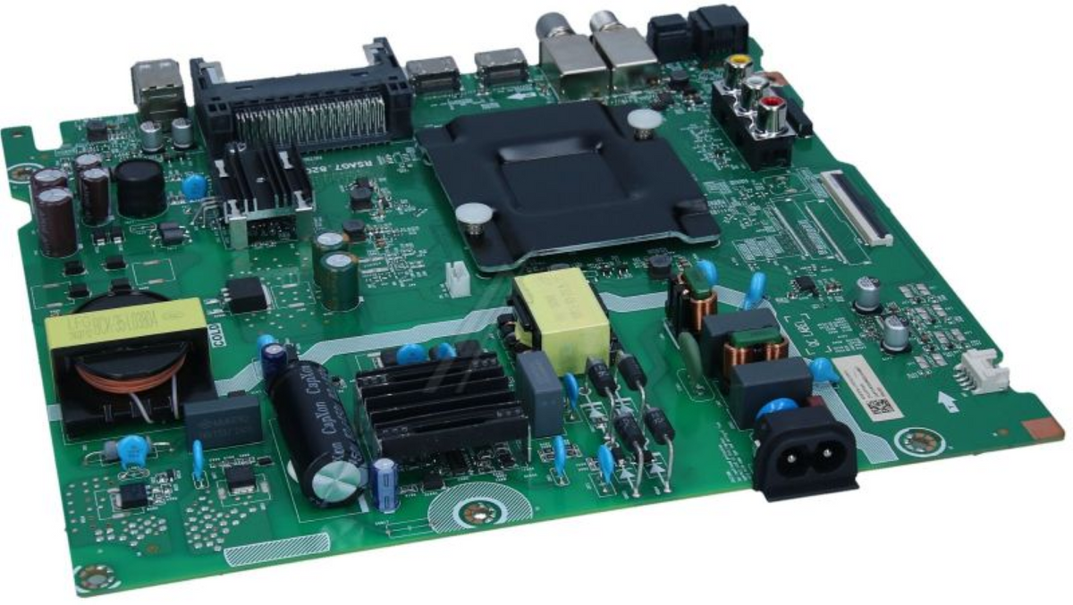 Original Gorenje Mainboard 55A51HEVS(0002) HT402873 für Haushaltsgeräte, sichtbare Hauptplatine mit Anschlüssen
