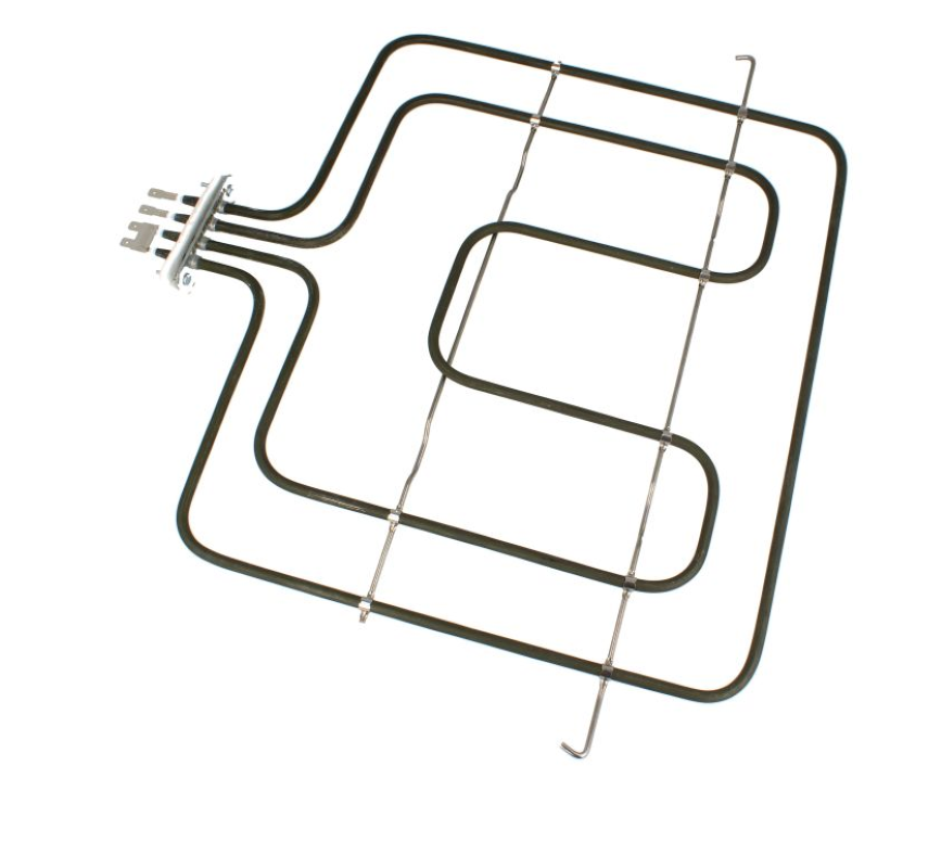 Gorenje Rohrheizer 865948, original Heizkörper mit Röhrenheizelement, sichtbarer Heizstab und Kabelanschluss