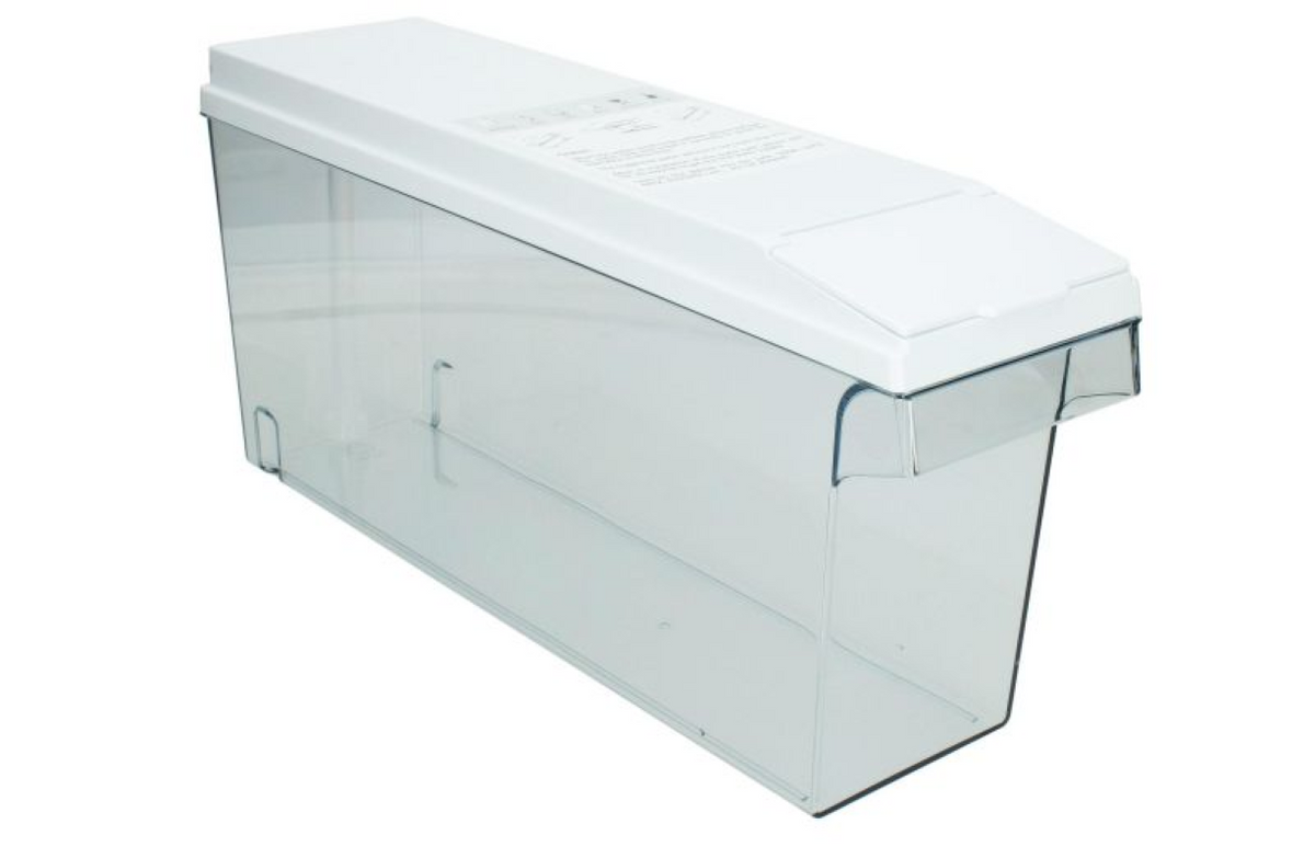 Original Gorenje Wassertank HK1927149 für Geschirrspüler, klare Sicht auf den Wasserbehälter in weißer Ausführung.