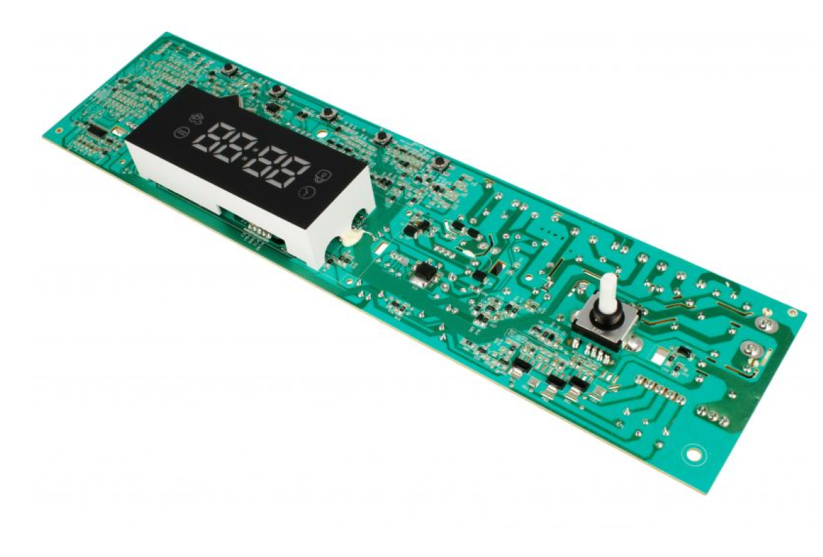Hisense HK2152023 Steuermodul für Waschmaschine, Kontrolleinheit mit Bedienelementen und Kabelanschlüssen sichtbar.