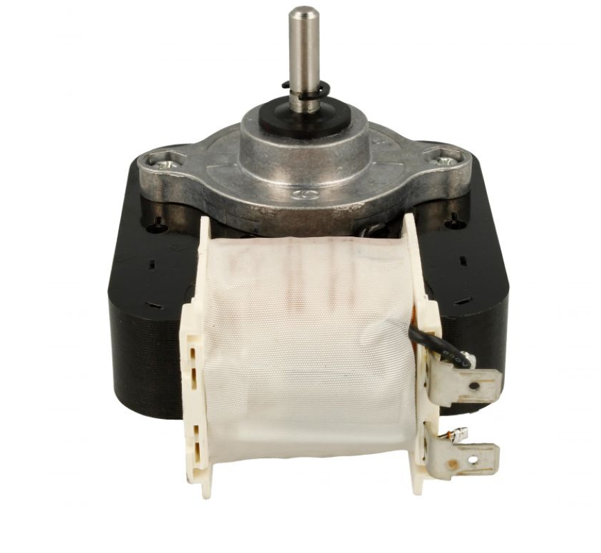 Originaler Hisense Trockner-Lüftermotor HK2023977, sichtbarer Motor im Inneren des Trockners