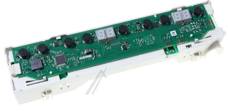 Berührungsempfindliches Touchcontrol-Panel für Küppersbusch Küchengerät, modernes Design, schwarze Oberfläche, digitale Steuerung