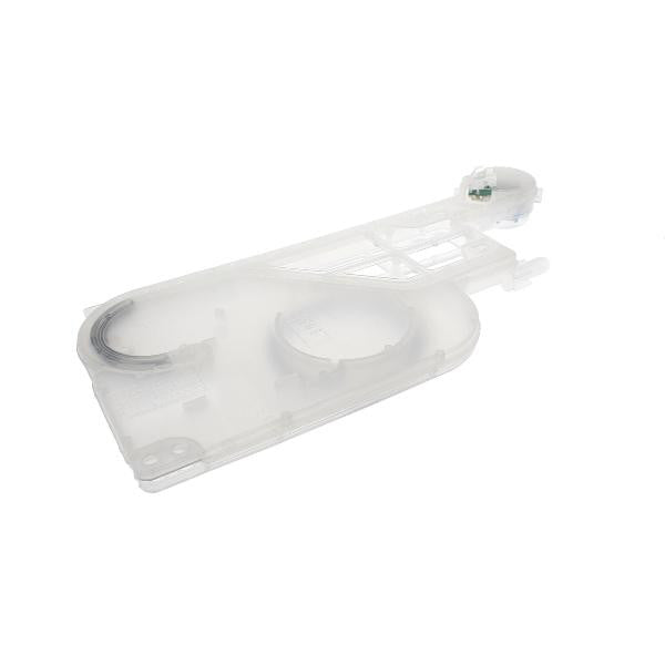 Bauknecht Wassertasche mit Durchflussmesser, Originalersatzteil, zeigt die Wasserbehälter und Messgerät in der Abbildung