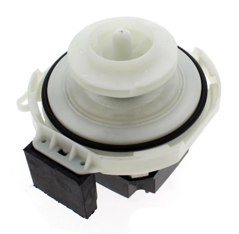Bauknecht Umwälzpumpe C00731573, original Ersatzteil, sichtbare Pumpe mit Anschlussstücken und Motor für Heizungsanlagen
