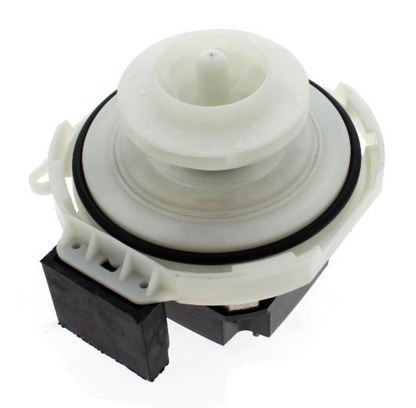 Bauknecht Umwälzpumpe C00731573, original Ersatzteil, sichtbare Pumpe mit Anschlussstücken und Motor für Heizungsanlagen