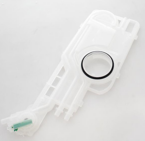 Bauknecht Luftfalle mit Turbine C00641945, zeigt die Komponenten in einer technischen Ansicht, passend für Haushaltsgeräte.