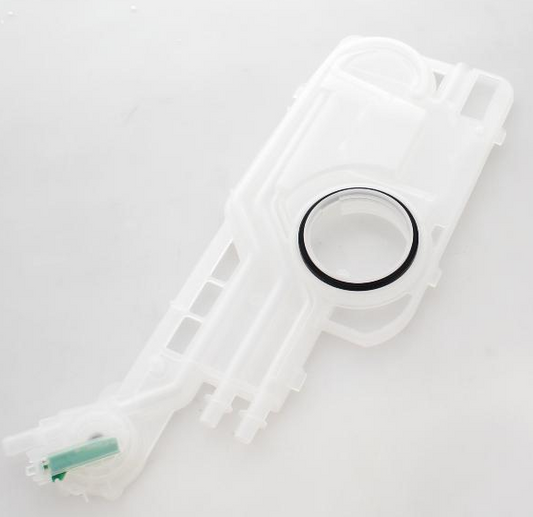 Bauknecht Luftfalle mit Turbine C00641945, zeigt die Komponenten in einer technischen Ansicht, passend für Haushaltsgeräte.