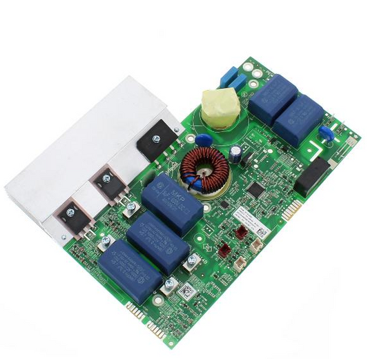 Bauknecht Power Board rechts Farina I100-2B-NC, Bauknecht Ersatzteil, elektrische Baugruppe, sichtbare Komponenten.