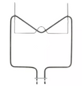 Bauknecht Unterhitze Backofen Original 1150W 230V, sichtbare Heizspirale und Bedienelemente, Frontansicht