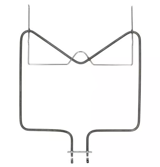 Bauknecht Unterhitze Backofen Original 1150W 230V, sichtbare Heizspirale und Bedienelemente, Frontansicht