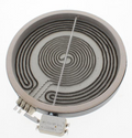 Bauknecht Heizelement KOCHZONE, 230mm, 2100W, für Kochfeld, rechte Seite, mit 2 Zonen, Ersatzteil, sichtbar in der Abbildung