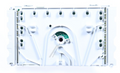Bauknecht Kontrolleinheit WAVE ECO Programm C00634170, original, sichtbar mit elektronischen Komponenten auf Leiterplatte