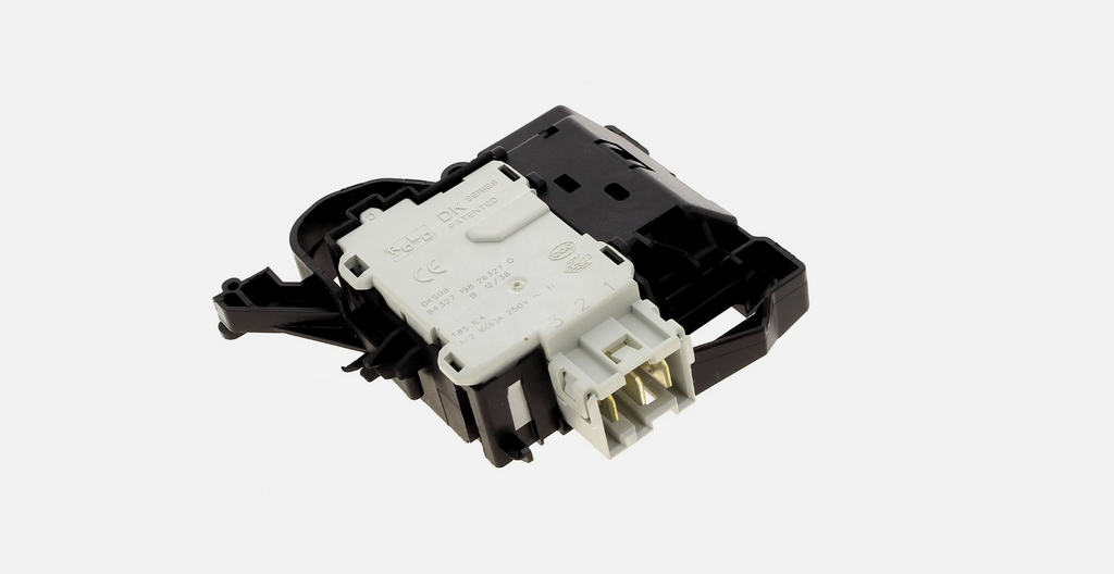 Bauknecht Elektroschloss für Waschmaschine, Türschloss Original C00969327, elektronisches Türverriegelungssystem