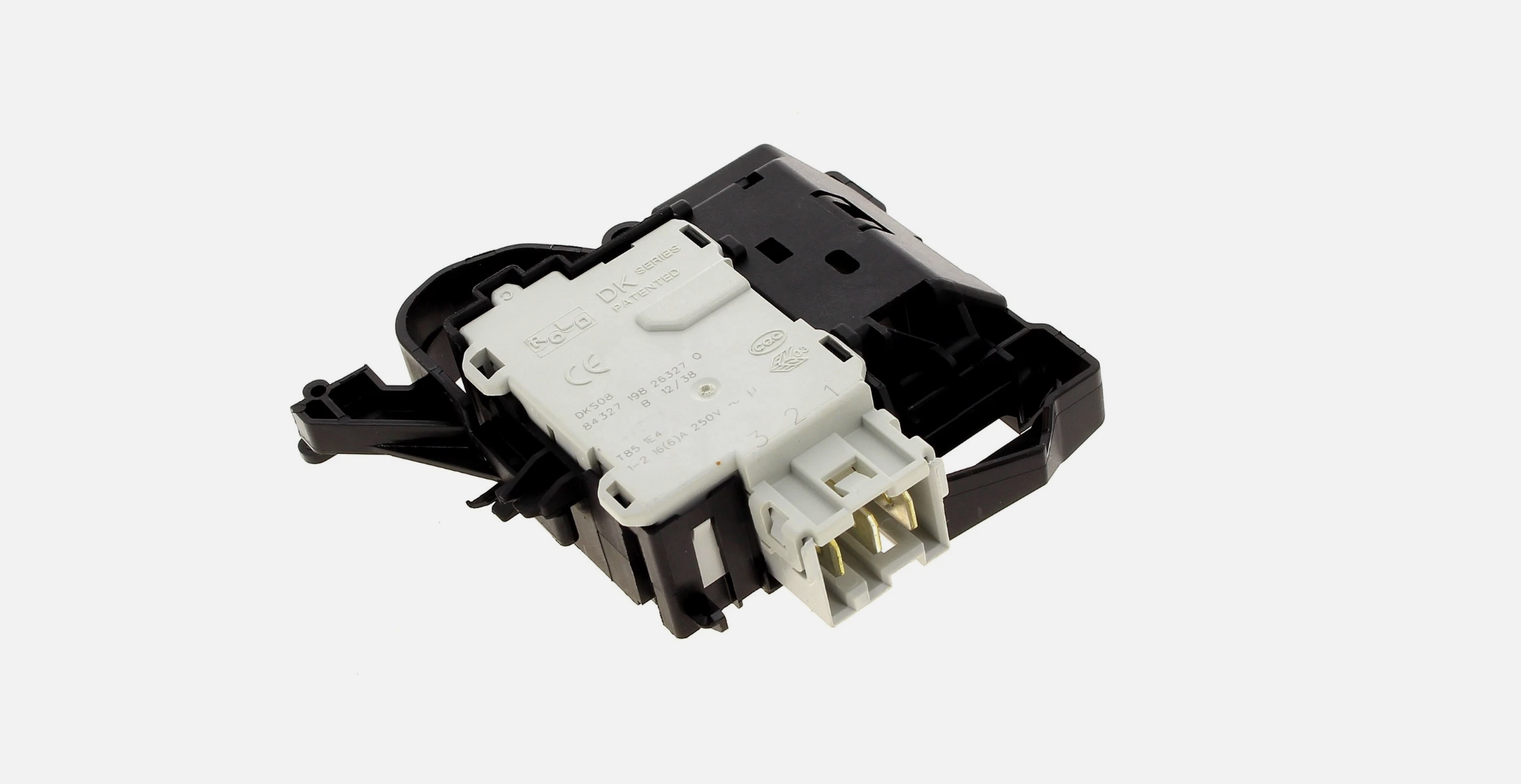 Bauknecht Elektroschloss für Waschmaschine, Türschloss Original C00969327, elektronisches Türverriegelungssystem