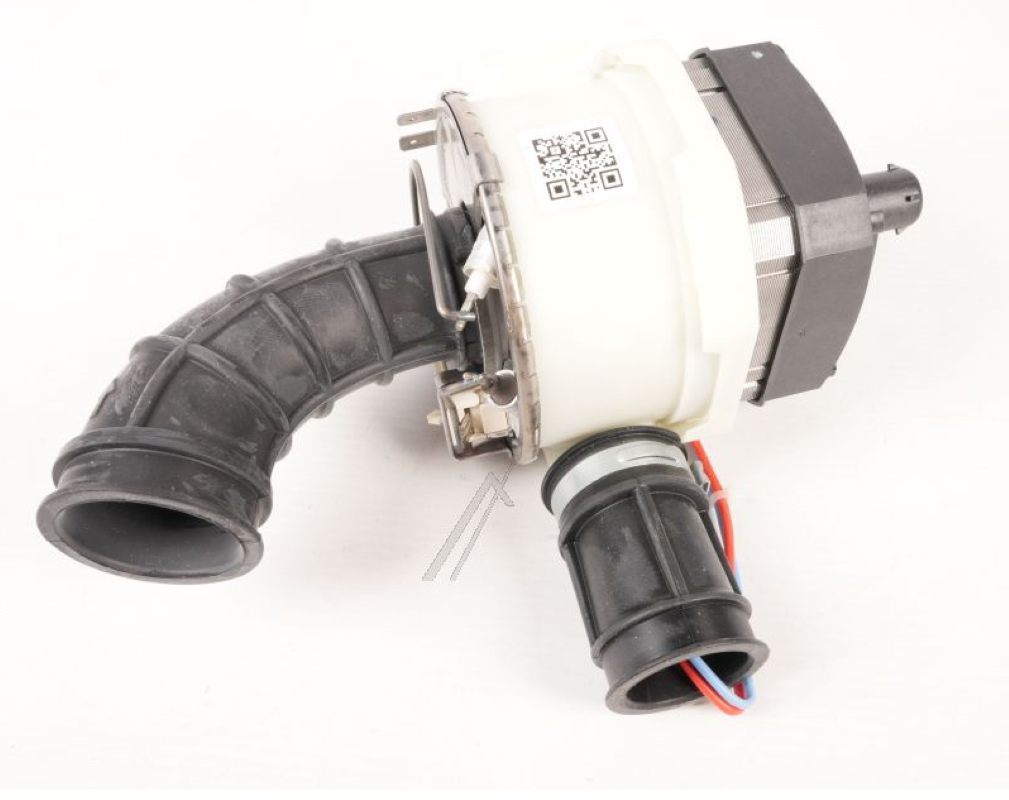 Bauknecht Elektromotor Heizung MPH BLDC DW, original Ersatzteil, sichtbarer Elektromotor mit Kabelanschluss