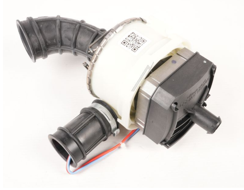 Bauknecht Elektromotor und Heizung MPH BLDC DW, Originalteile, für elektrische Geräte, technische Ansicht auf Bildschirm