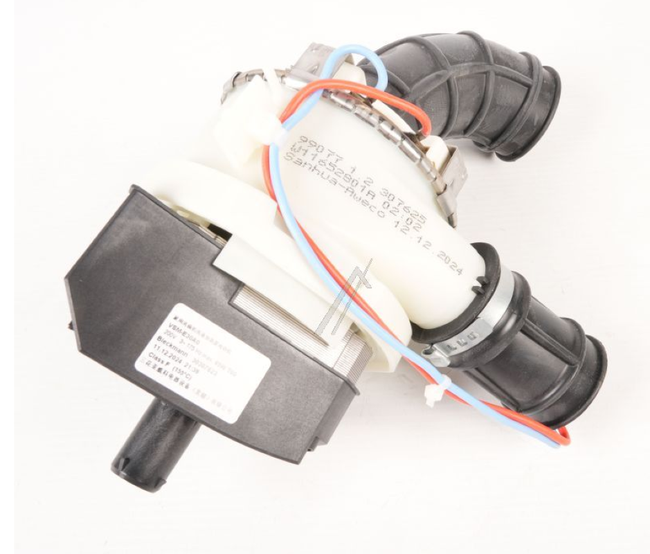 Bauknecht Elektromotor/Heizung MPH BLDC DW, Original, mit elektrischen Komponenten und Steuerung sichtbar im Screenshot