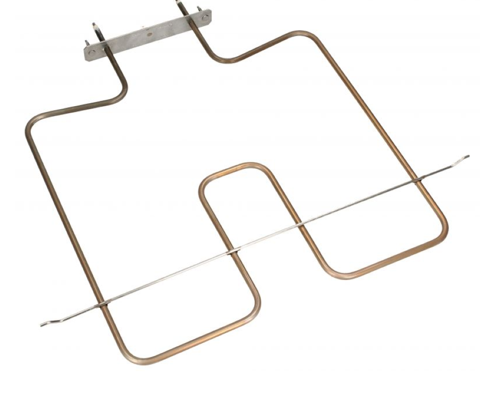 Bauknecht Heizelement für Backofen, 1400W, originale Ersatzteil, sichtbar mit Heizspirale und Anschluss.