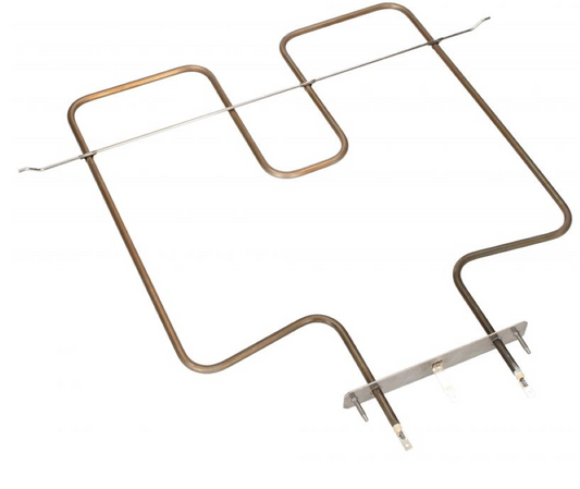 Bauknecht Heizelement für Backofen, 1400W, original, mit Heizspirale und Anschluss, auf einem weißen Hintergrund.
