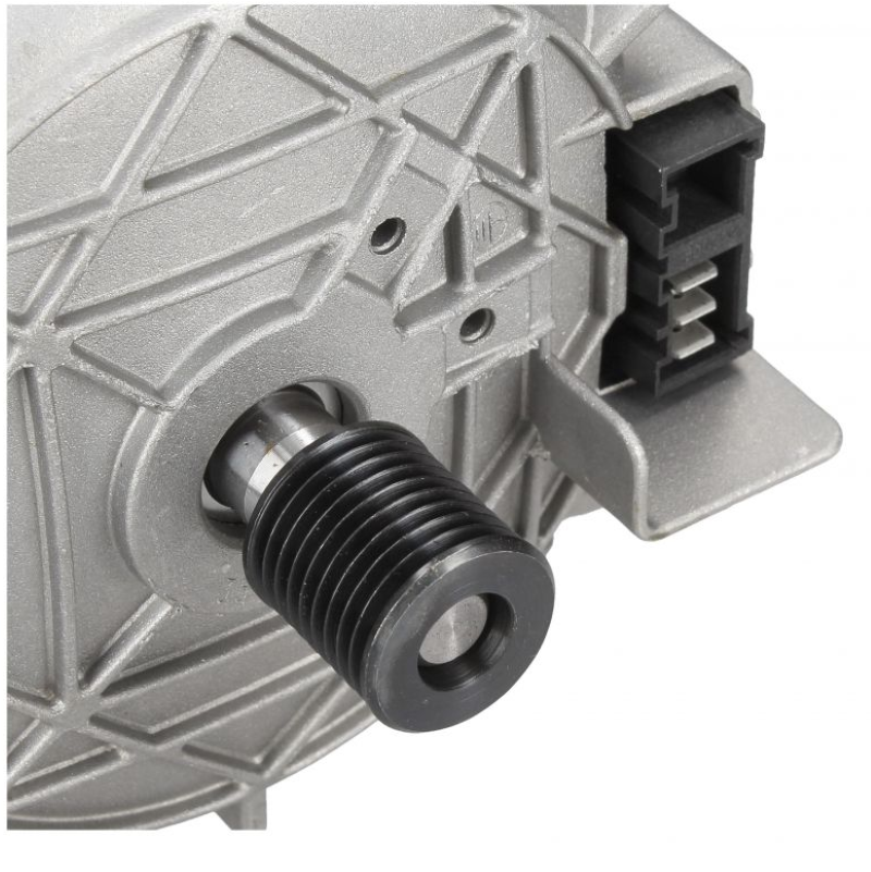 Originaler Bauknecht Beko Motor für Waschtrockner, zeigt die technische Komponente in einer Nahaufnahme.
