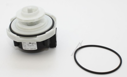 Bauknecht C00861866 Umwälzpumpe Kit BLDC AWECO+ DIC, Original, zeigt die Pumpe und Komponenten für Haushaltsgeräte