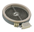 Original Bauknecht Beko Herdheizelement, 1200W, Modell C00912526, für Backofen, zeigt das Heizelement in Nahaufnahme