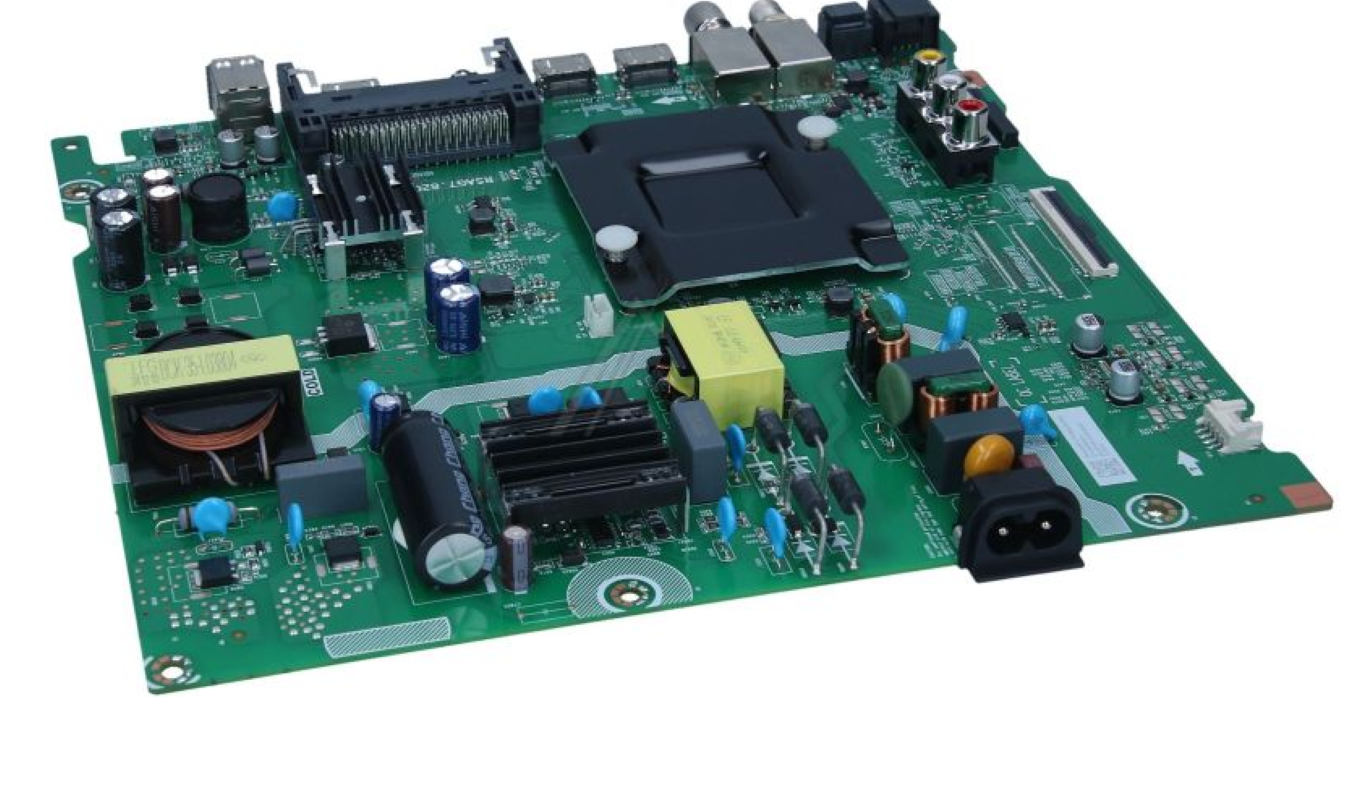 Originales Hisense Gorenje Mainboard 55A51HEVS HT340223, elektronische Platine für Fernseher, Detailansicht des PCBs