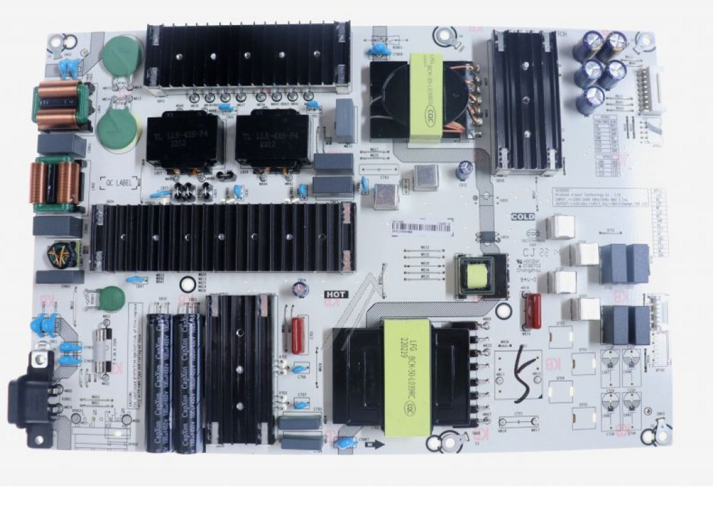Original Hisense Gorenje Netzteilplatine RSAG2.908.10689-19 HT301355, elektronische Platine für Haushaltsgeräte, Nahaufnahme