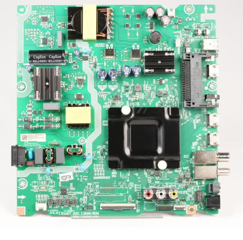 Original Hisense Gorenje HT410962 Mainboard, elektronische Platine für Haushaltsgeräte, Nahaufnahme des Mainboard-Designs