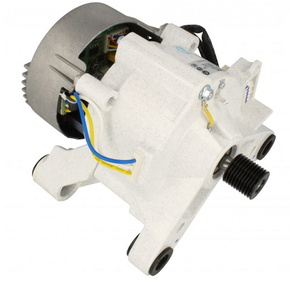 Original Hisense Gorenje WDHX350FA bürstenloser DC-Motor HK2156400, Nahaufnahme des Motors in der Produktbeschreibung