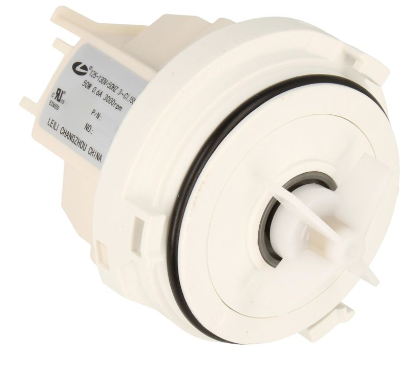 Gorenje BLP24-120 Ablaufpumpe BLDC 855893, Original Laugenpumpe, zeigt die Pumpenkomponente für Geschirrspüler.