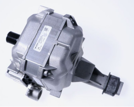 Original Waschmaschinenmotor von Bauknecht Beko, Modell C00869037, auf einem technischen Produktbild sichtbar.