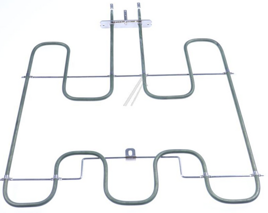 Bauknecht Oberhitzeofen mit 2200W Leistung, 230V, original Ersatzteil, zeigt die Heizspirale und Bedienelemente.
