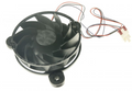 Gorenje GW12E12MS1FB-52 Lüftermotor von Nidec, silberfarben, für Kühlschrank oder Gefriergerät, technische Ansicht