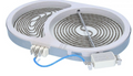 Gorenje Heizstrahler mit 2400W und 1500W, silberfarben, quadratisch, 265x170 mm, Originalersatzteil