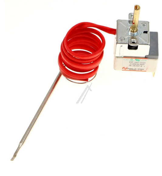 Midea WYF-260-0020 aufblasbarer Thermostat, Original, zeigt Bildschirm mit Temperatureinstellungen und Steuerungselementen