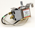 Original Gorenje Thermostat HK1093322 für WDFE28C-L2, zeigt die Bedienelemente und Anschlusskabel auf dem Bildschirm.