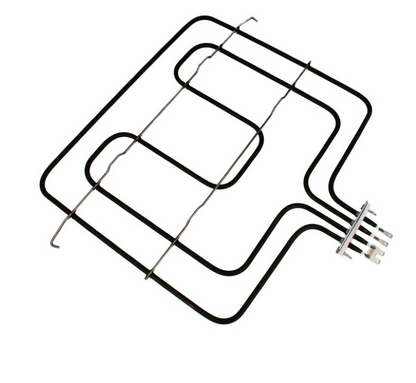 Gorenje Heizkörper mit röhrenförmigem Design, Originalersatzteil, gut sichtbare Heizrohre und Anschlussdetails